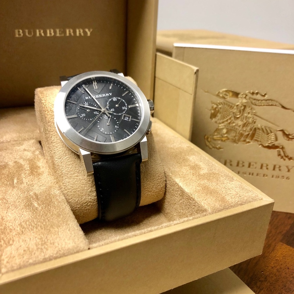 Burberry Chronograph Black Men's Watch
